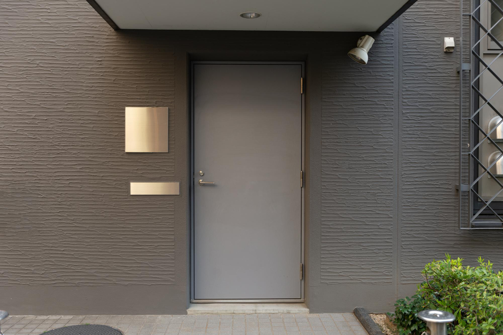 Fresno Solid Steel Front Door